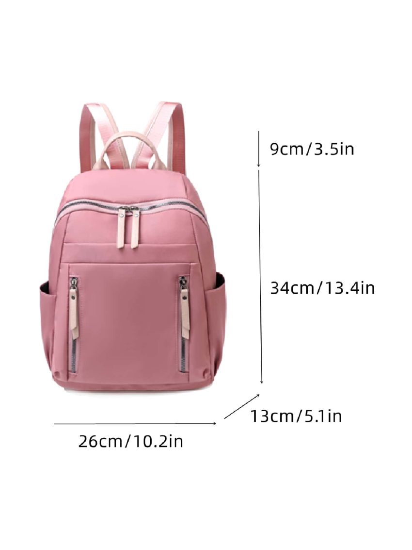 Minimalist Zip Front Backpack