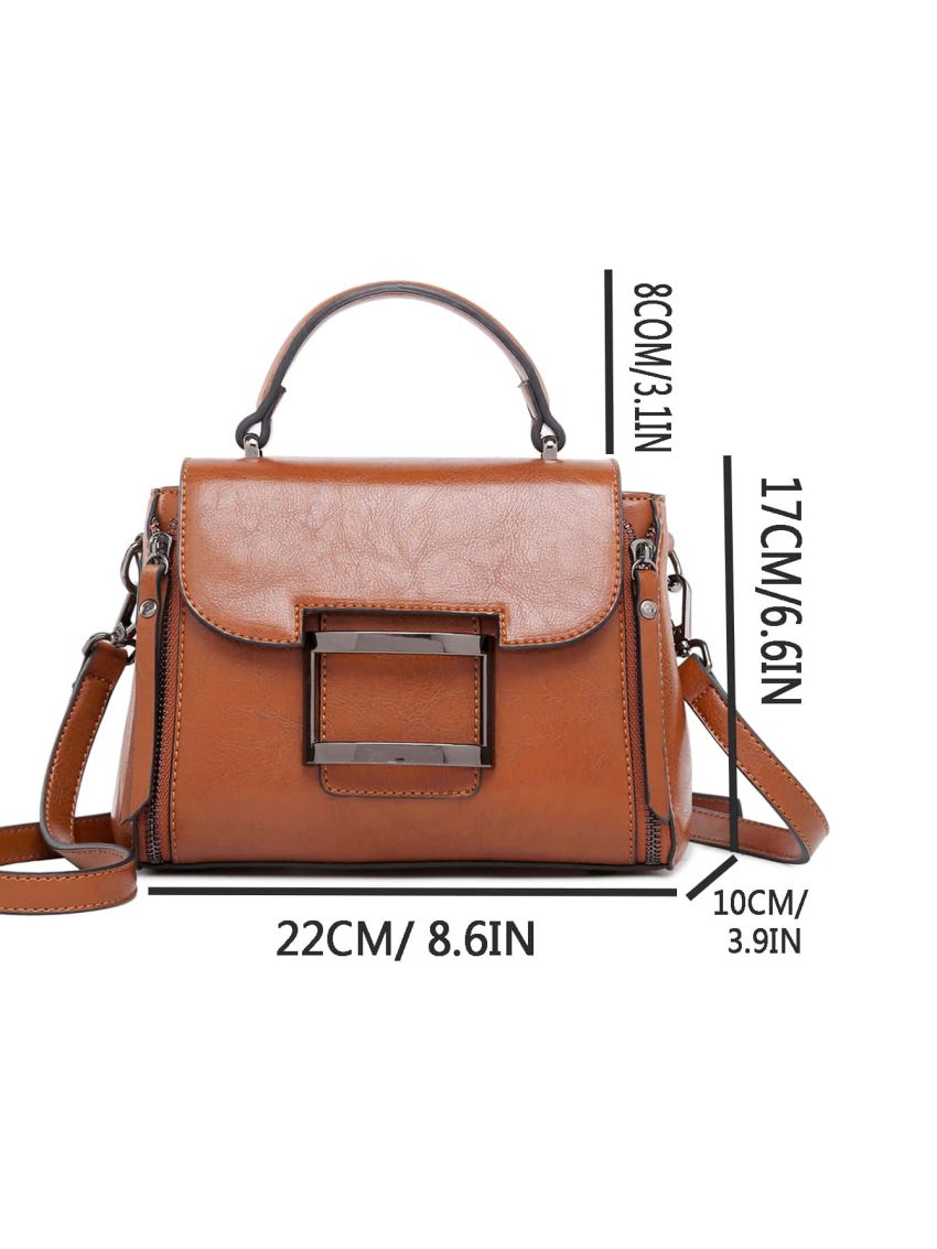 Minimalist Flap Square Bag