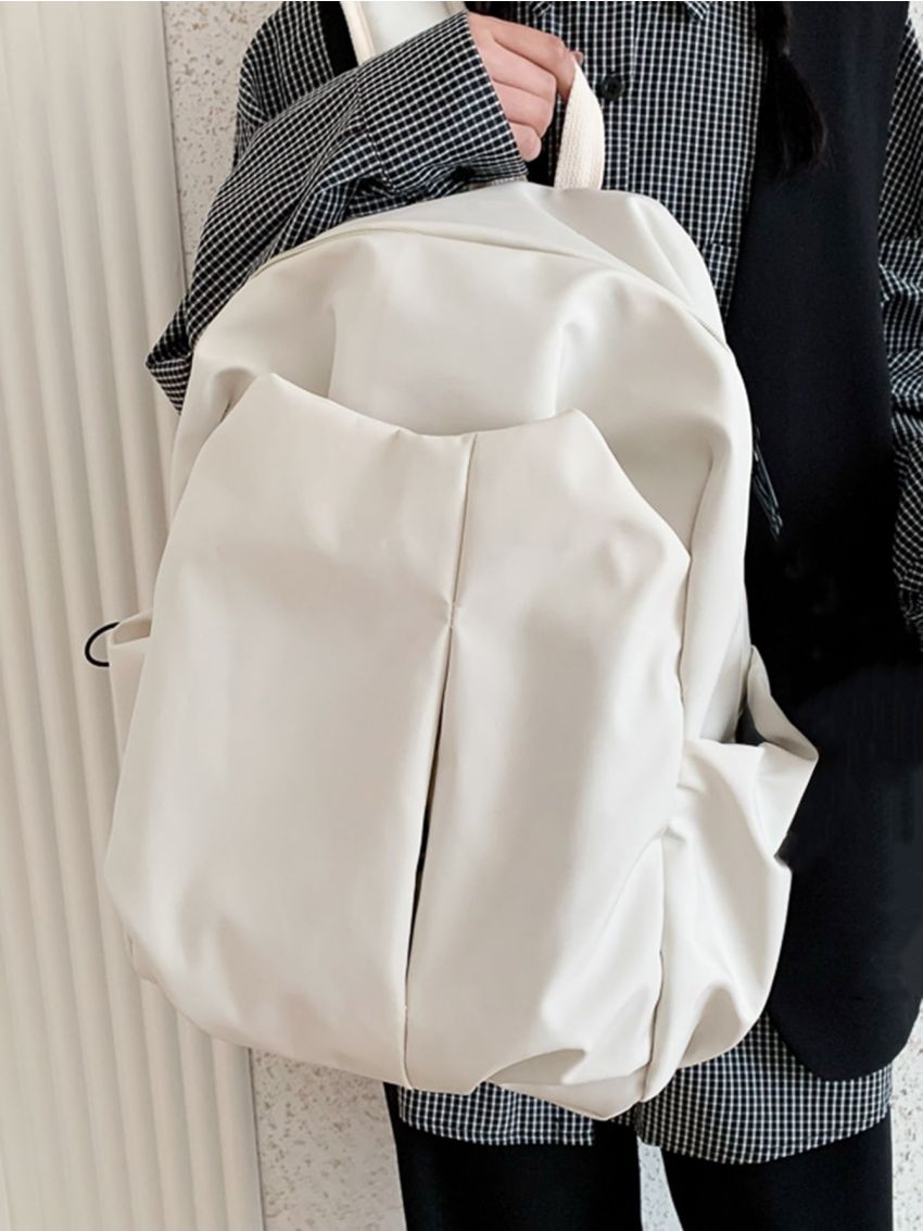 Minimalist Drawstring Design Functional Backpack