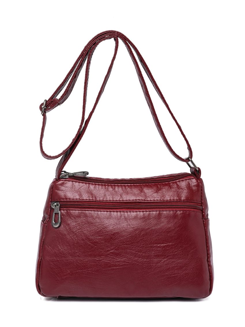 Minimalist Quilted Crossbody Bag