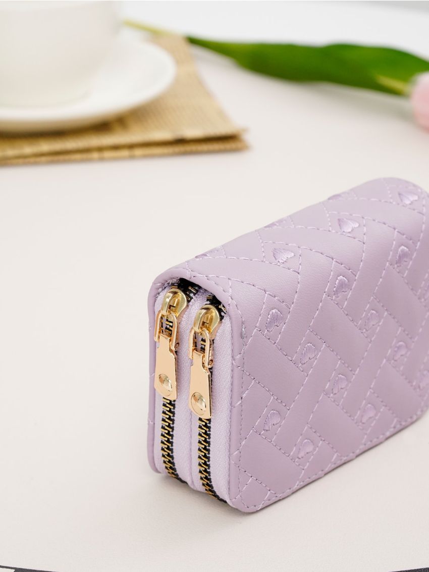 Heart Pattern Card Holder Multi-Card Card Organizer For Storage Credit Cards