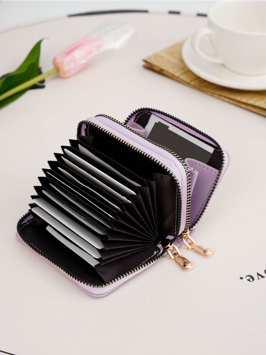 Heart Pattern Card Holder Multi-Card Card Organizer For Storage Credit Cards