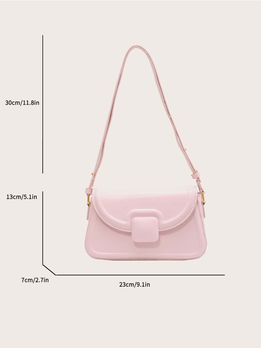 Minimalist Flap Square Bag