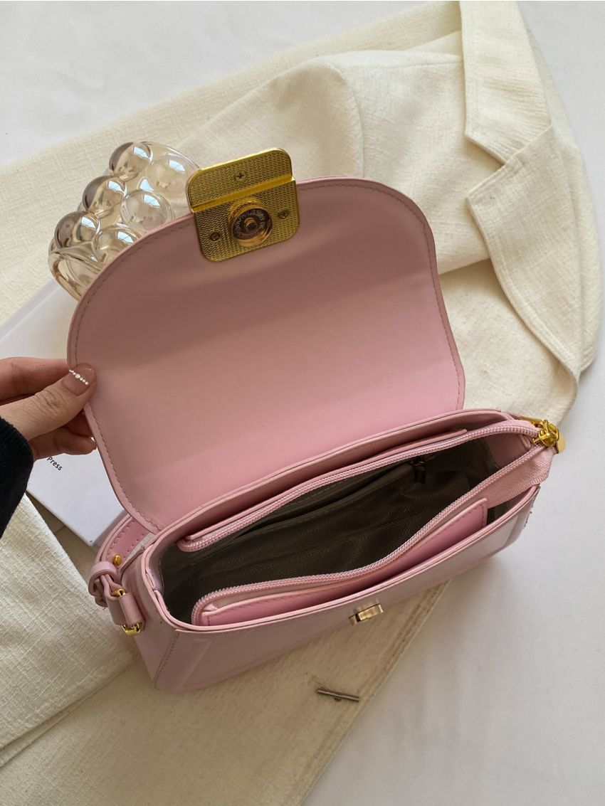 Minimalist Flap Square Bag