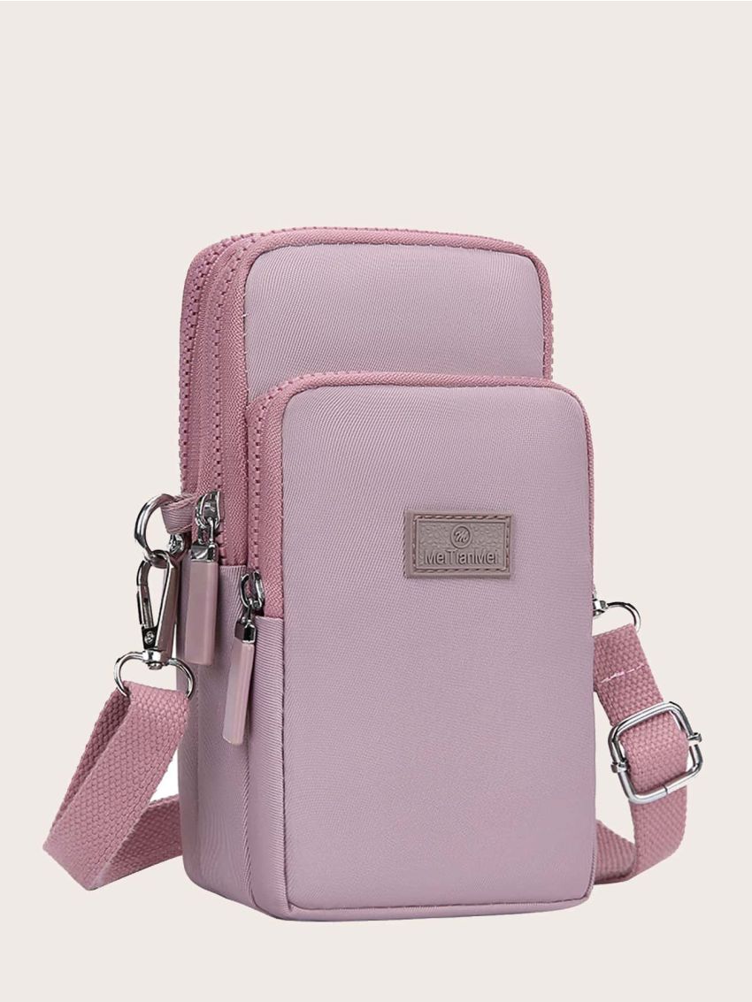 Letter Patch Decor Phone Wallet