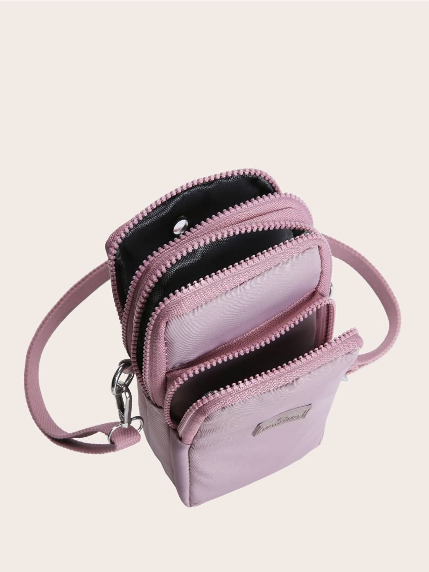 Letter Patch Decor Phone Wallet