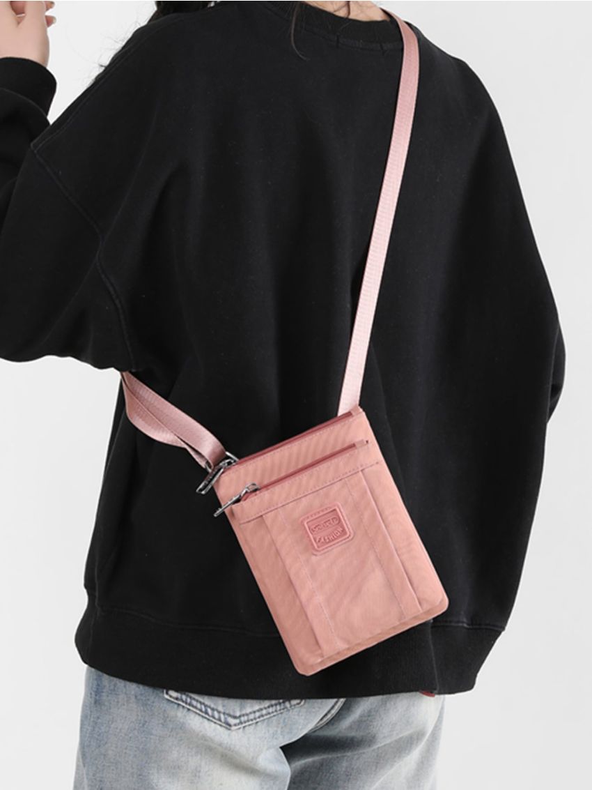 Letter Patch Decor Phone Wallet