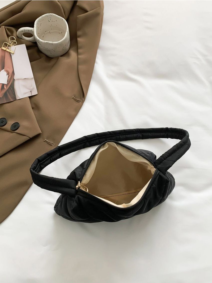 Quilted Minimalist Square Bag