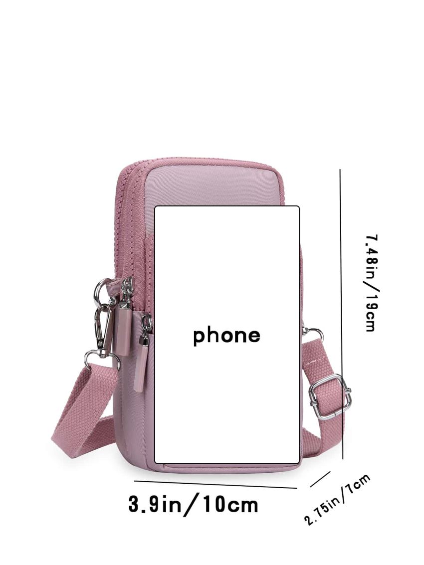 Letter Patch Decor Phone Wallet