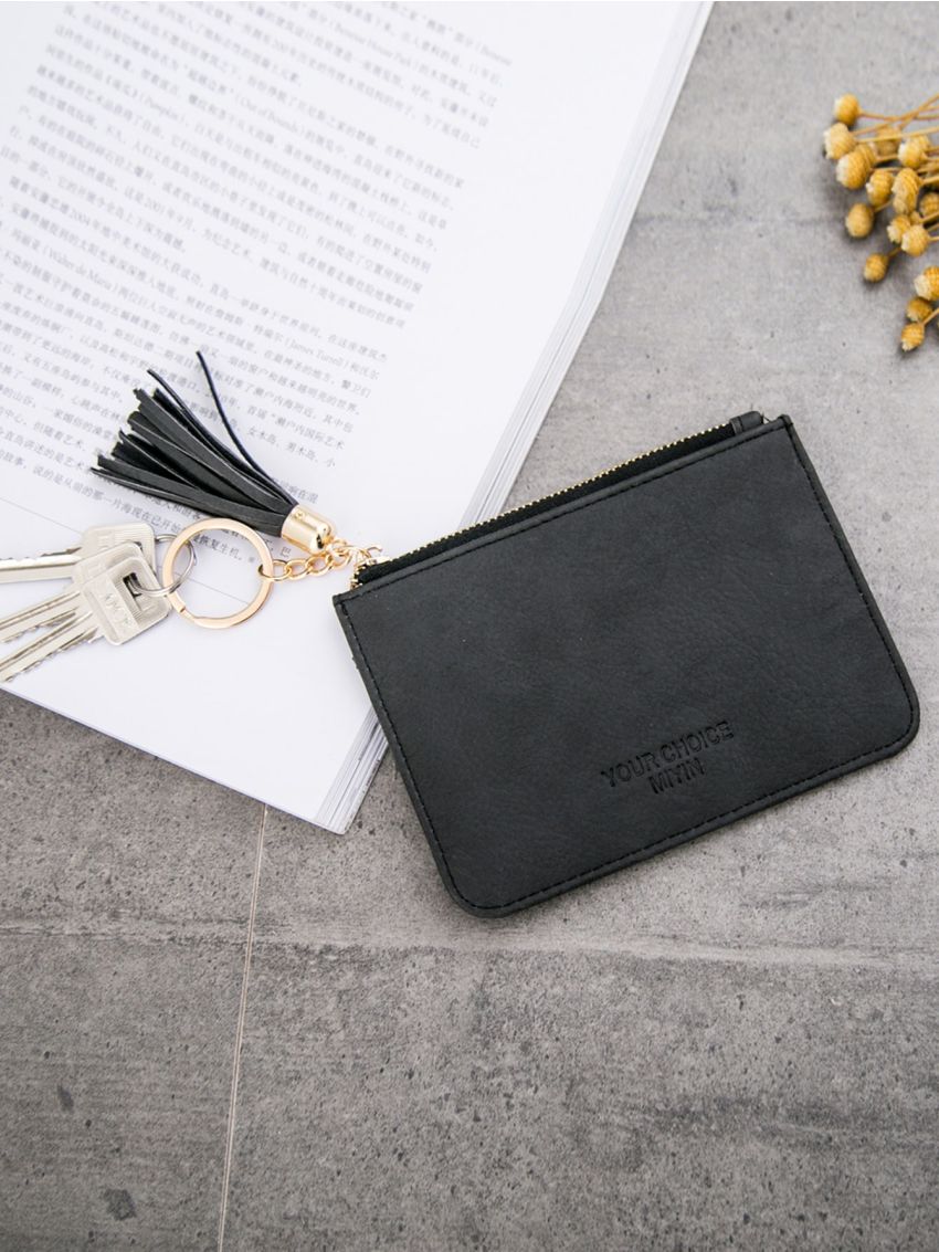 Tassel Decor Card Holder