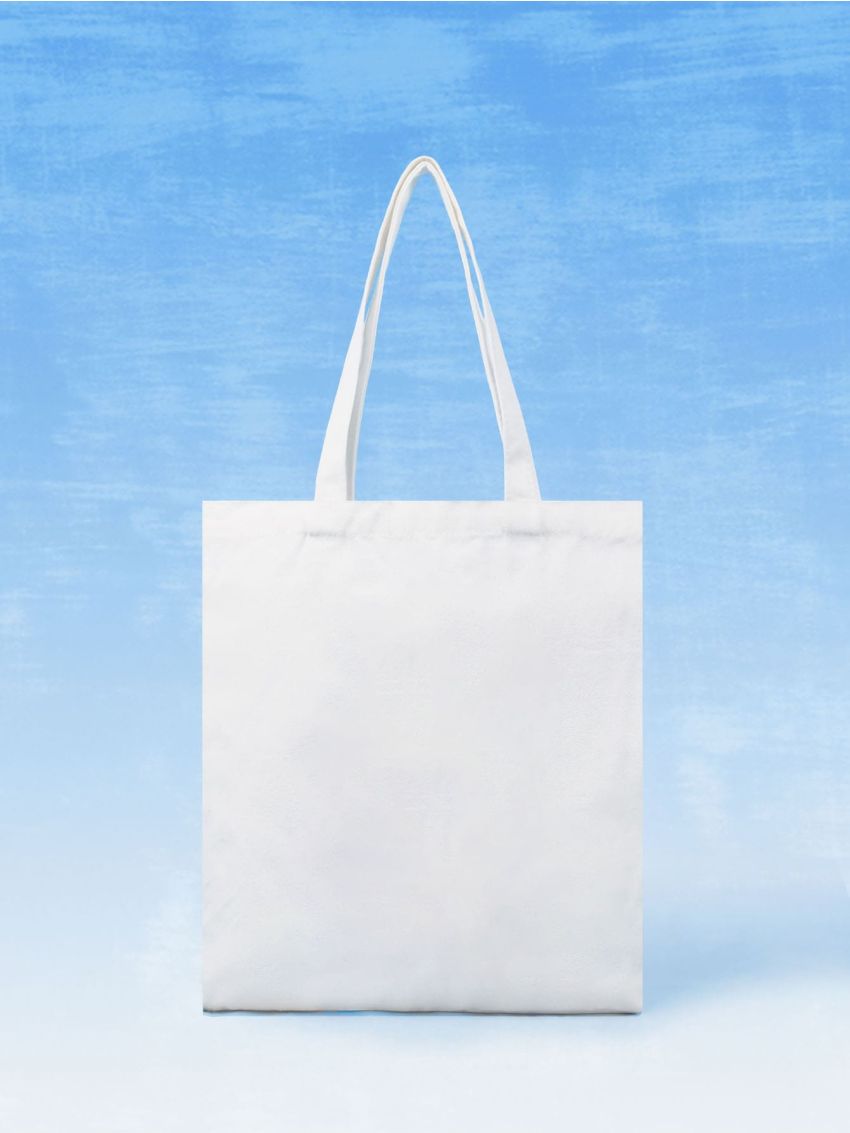 X Lucy Cartoon Graphic Shopper Bag