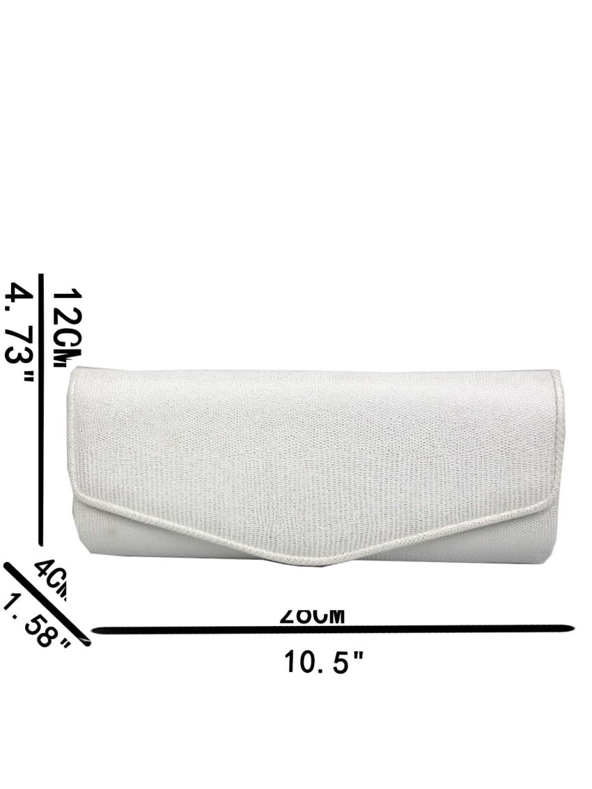 Glitter Flap Square Bag