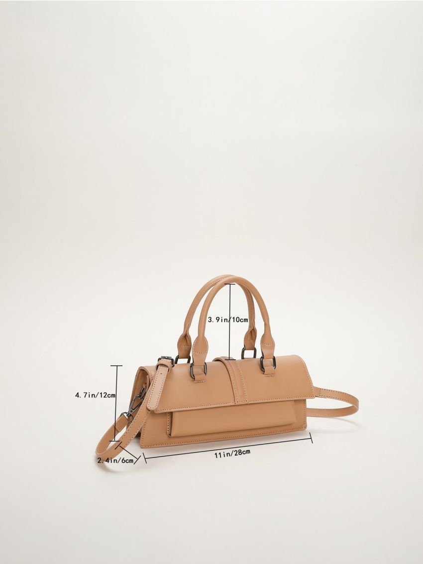 Minimalist Flap Square Bag