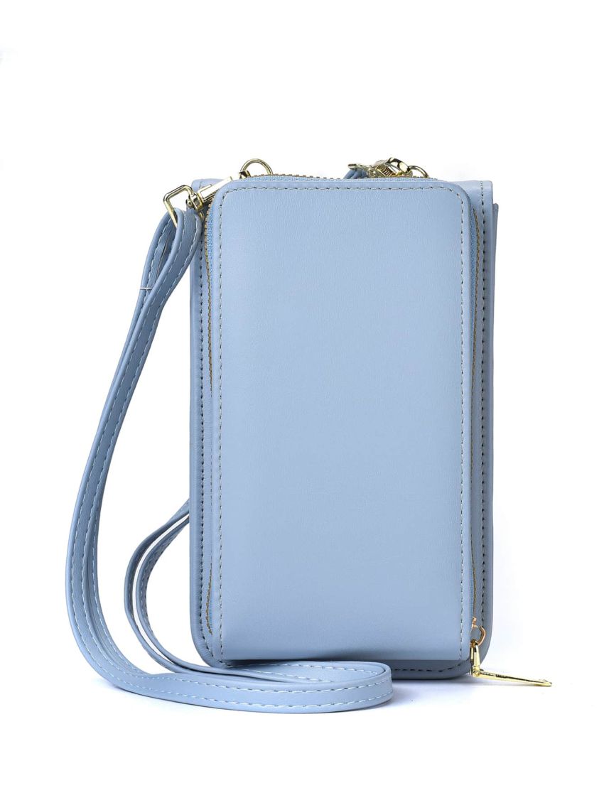 Floral Graphic Flap Phone Wallet