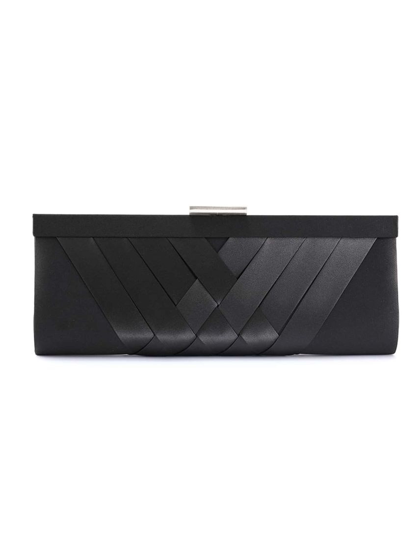 Mini Weave Embossed Chain Square Bag