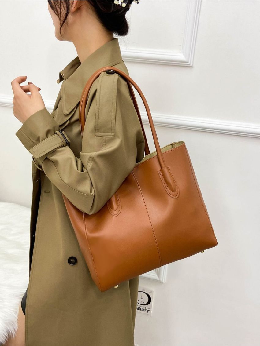 Minimalist Shoulder Tote Bag