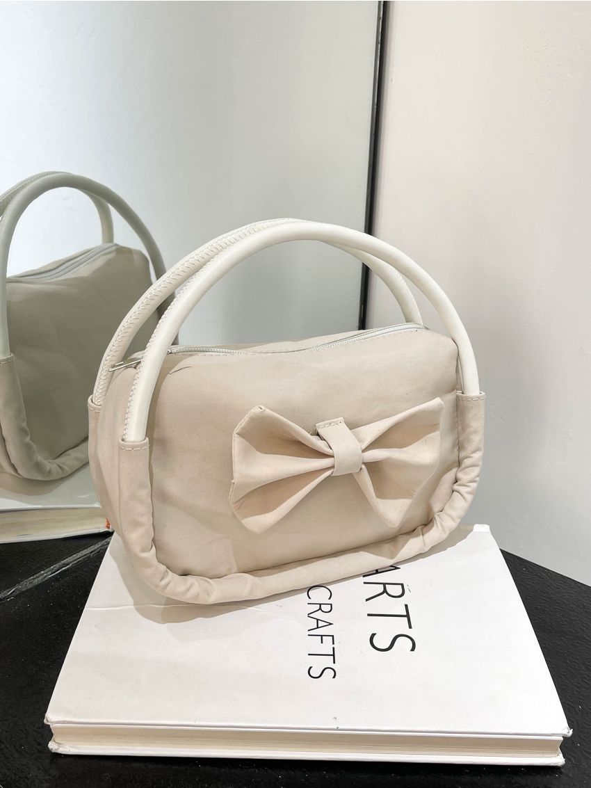 Bow Decor Satchel Bag