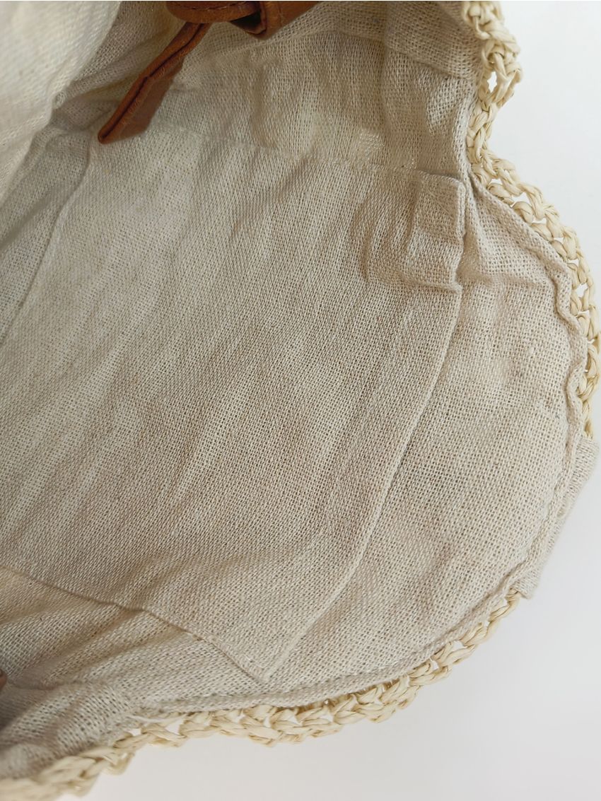 Hollow Out Straw Bag