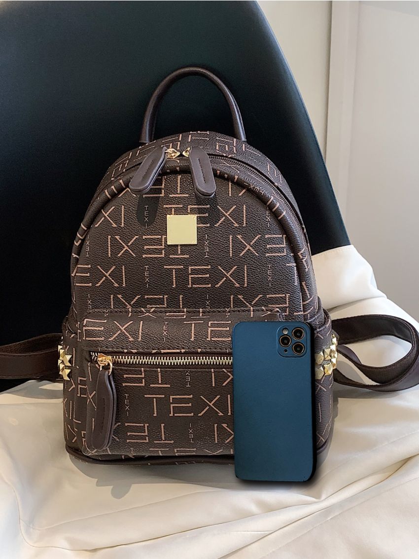 All Over Print Metal Decor Classic Backpack