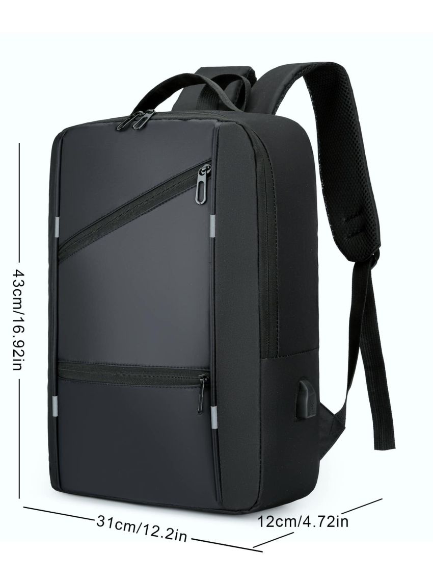 Men's Waterproof Backpack Casual Business Men Computer Backpack 15.6 Inch Laptop Bag Back Light Travel Backpack