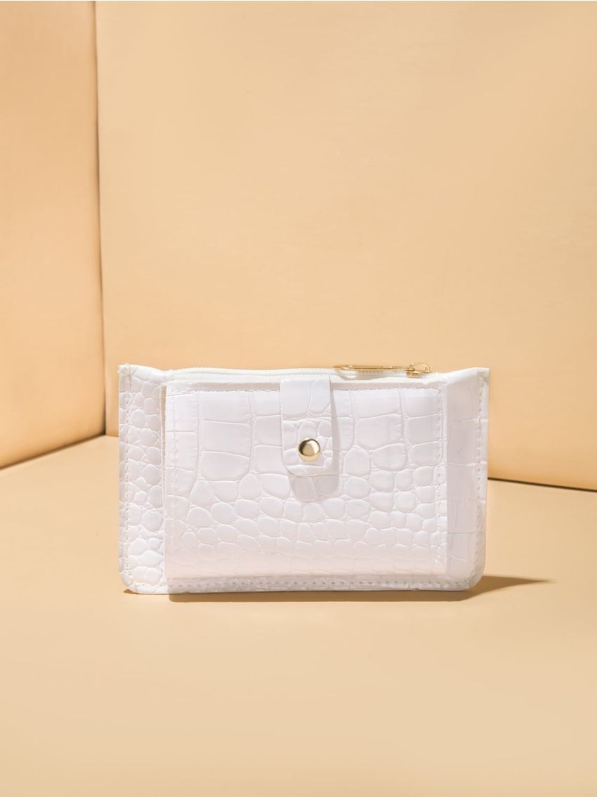 Crocodile Embossed Card Holder