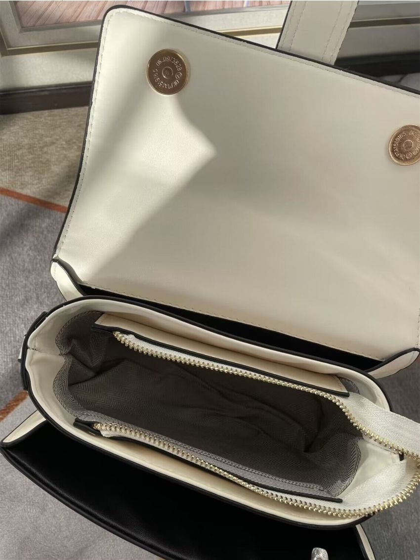 Mini Crocodile Embossed Flap Square Bag