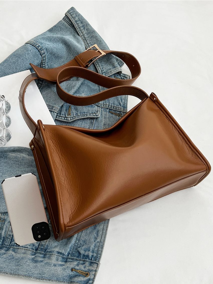 Minimalist Adjustable Strap Hobo Bag