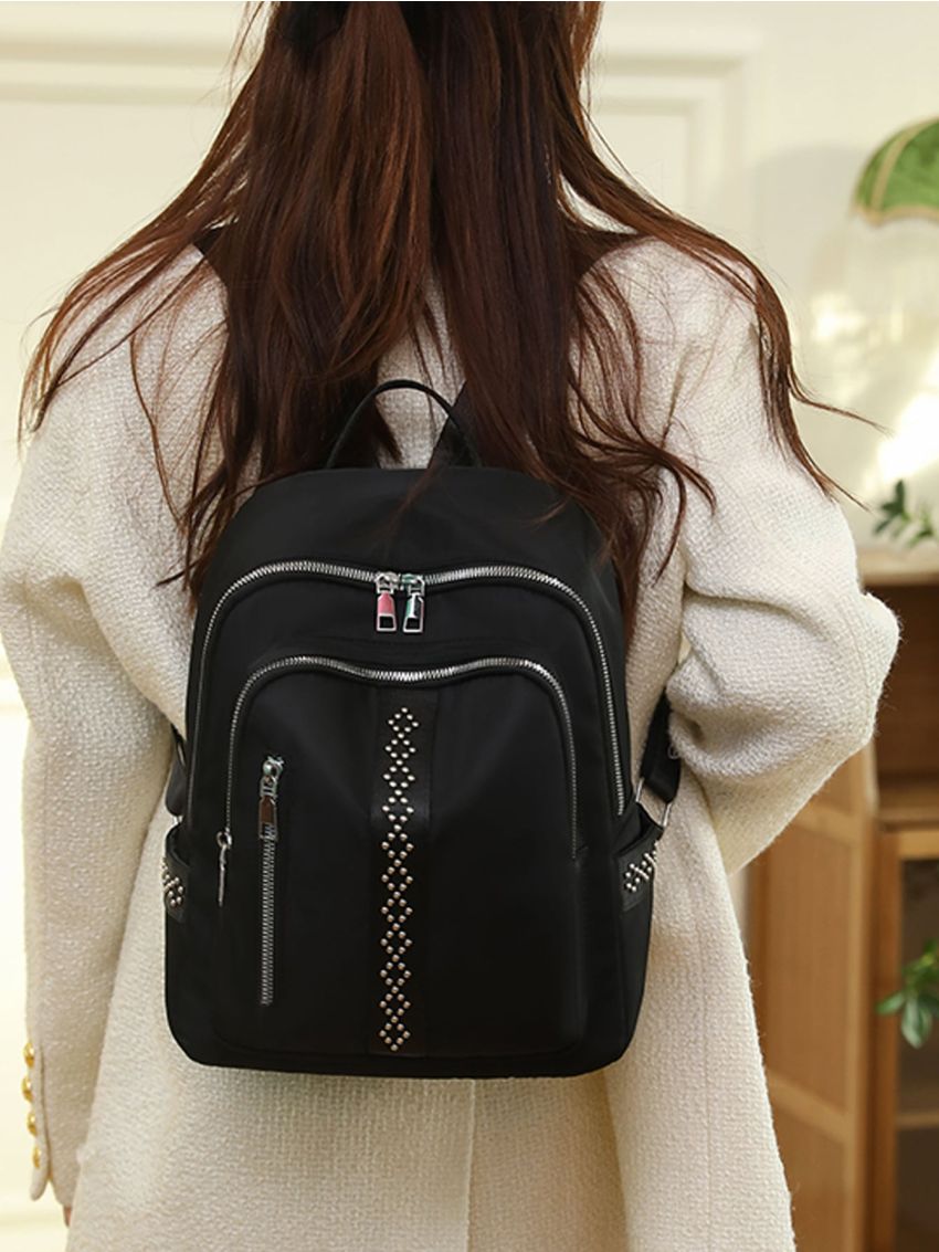 Studded Decor Fashion Backpack