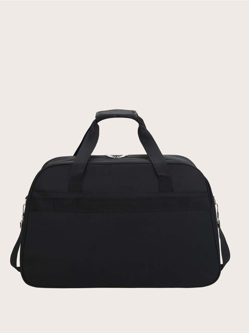 Letter Graphic Duffel Bag