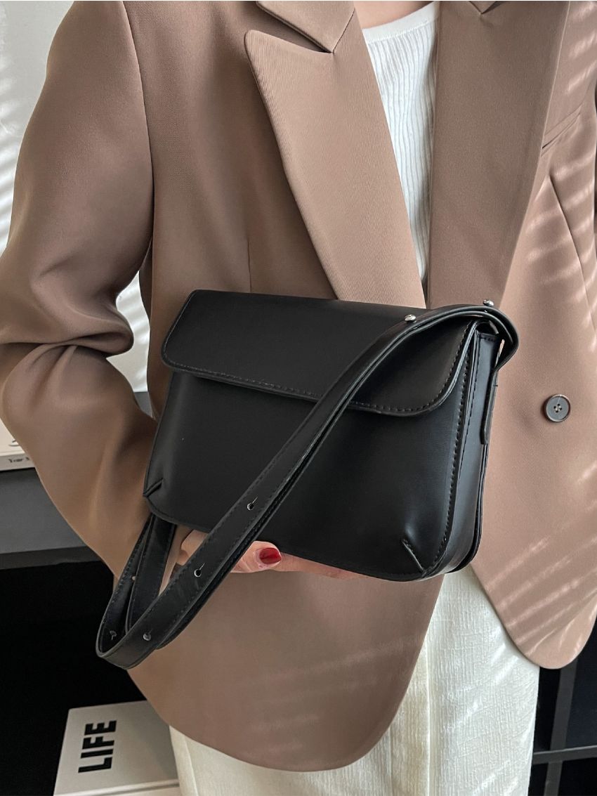 Minimalist Flap Square Bag