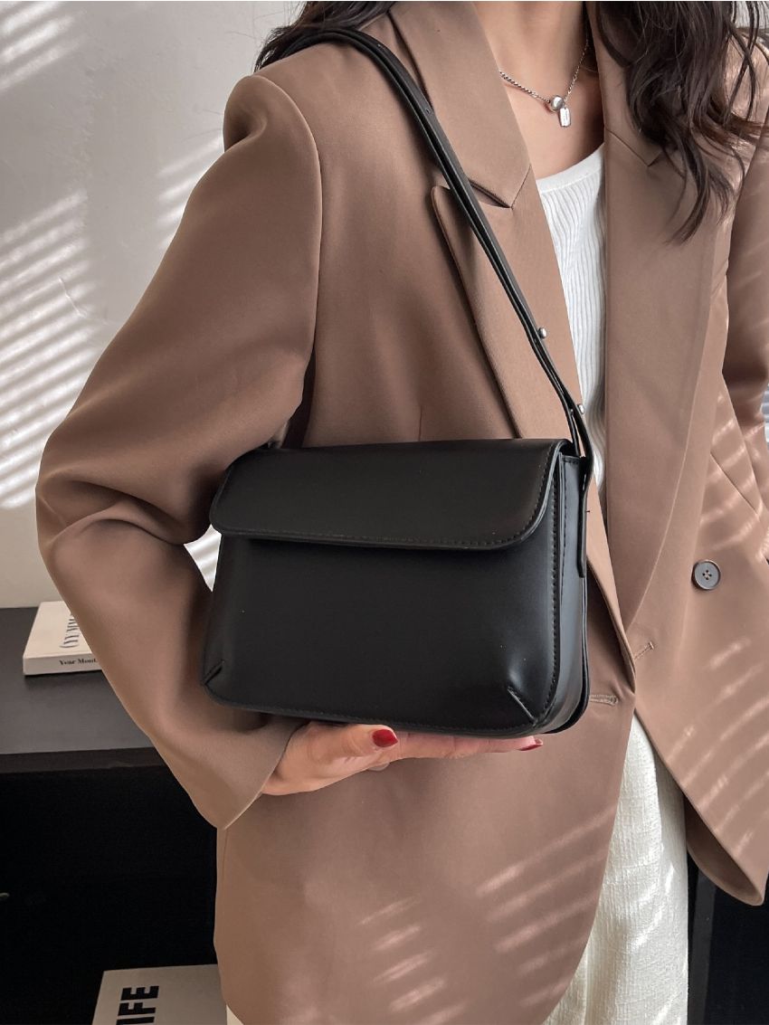 Minimalist Flap Square Bag