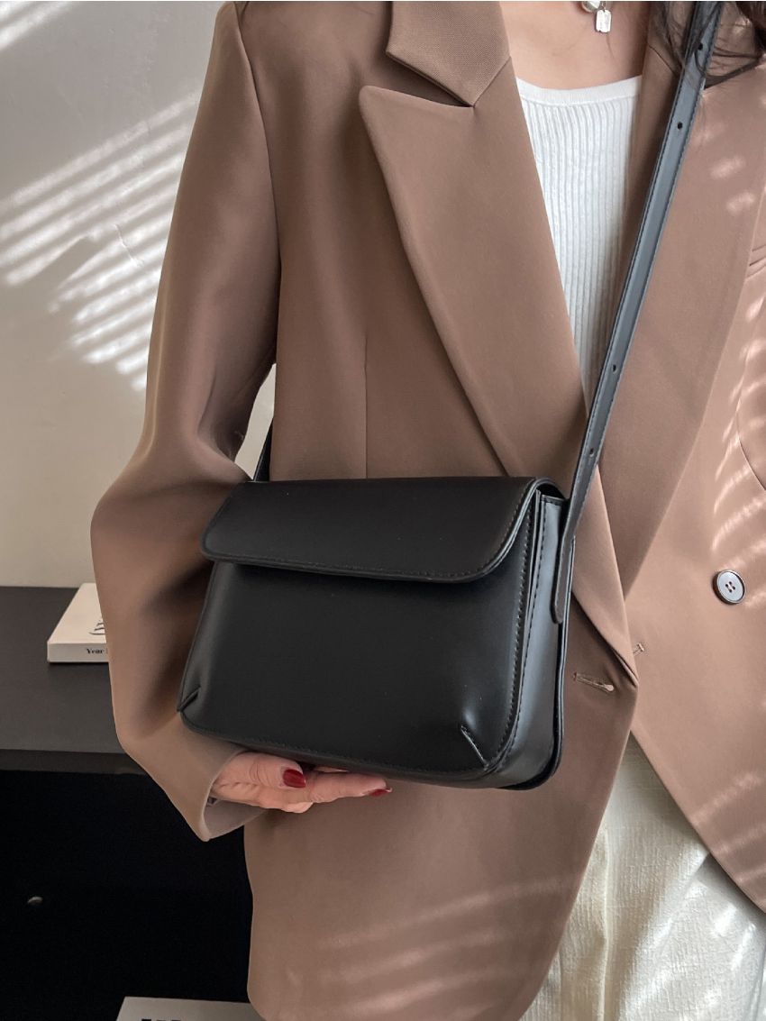 Minimalist Flap Square Bag