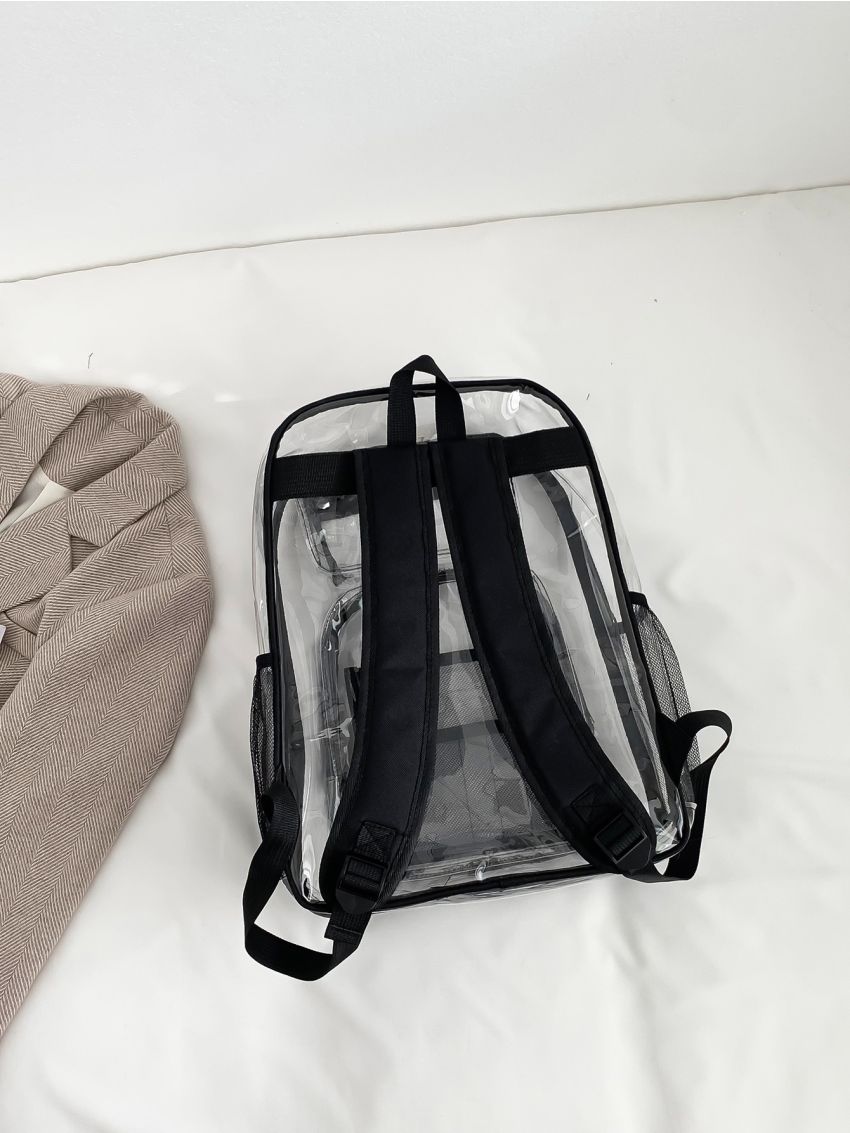 Clear Pocket Front Classic Backpack