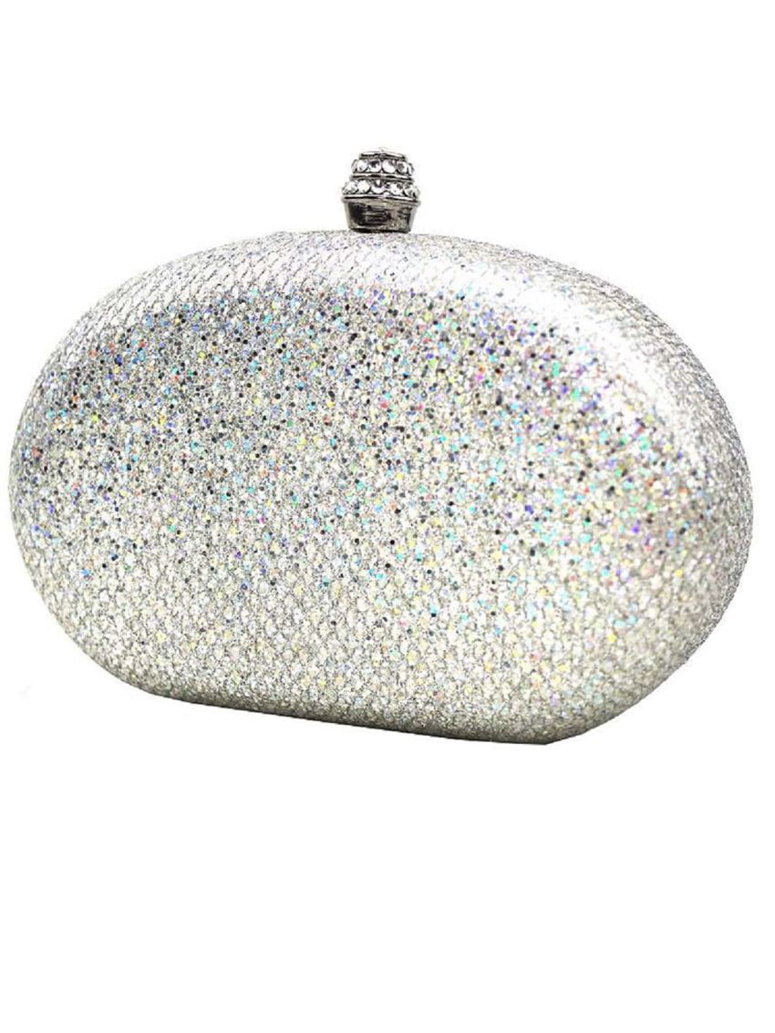 Mini Glitter Rhinestone Decor Box Bag