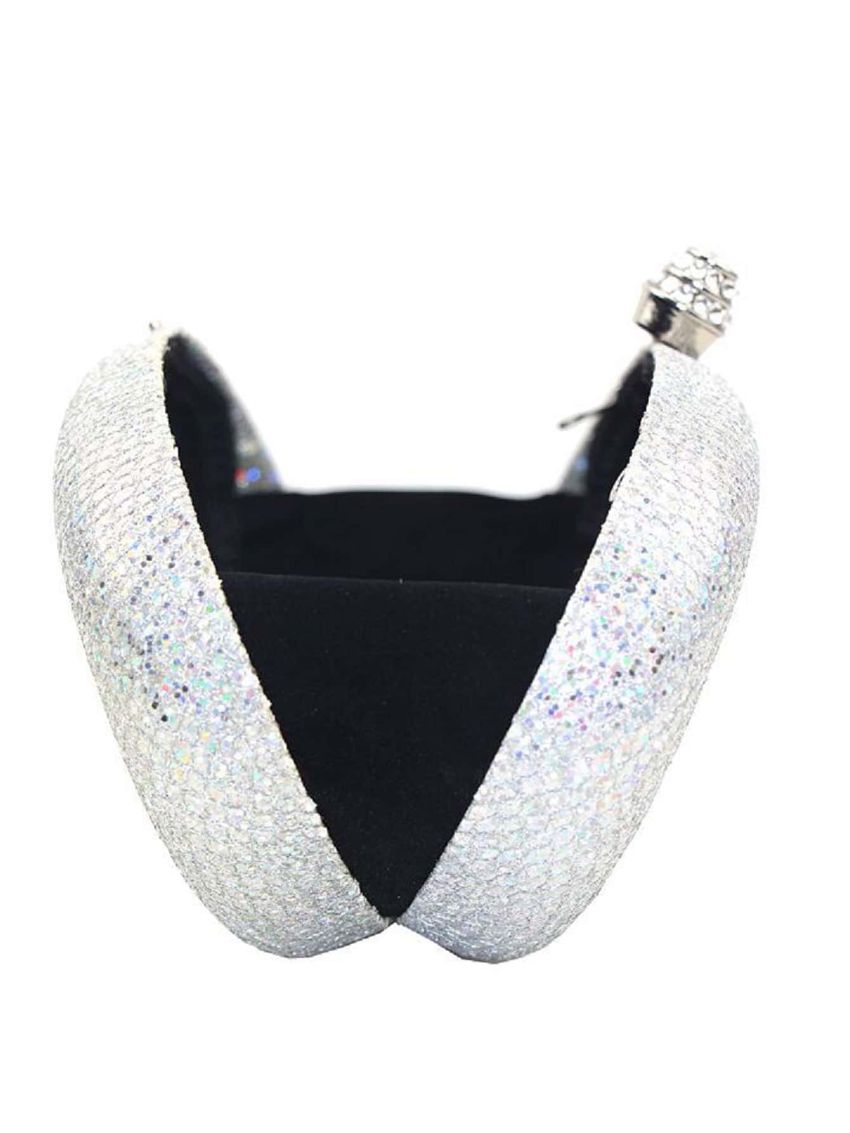 Mini Glitter Rhinestone Decor Box Bag