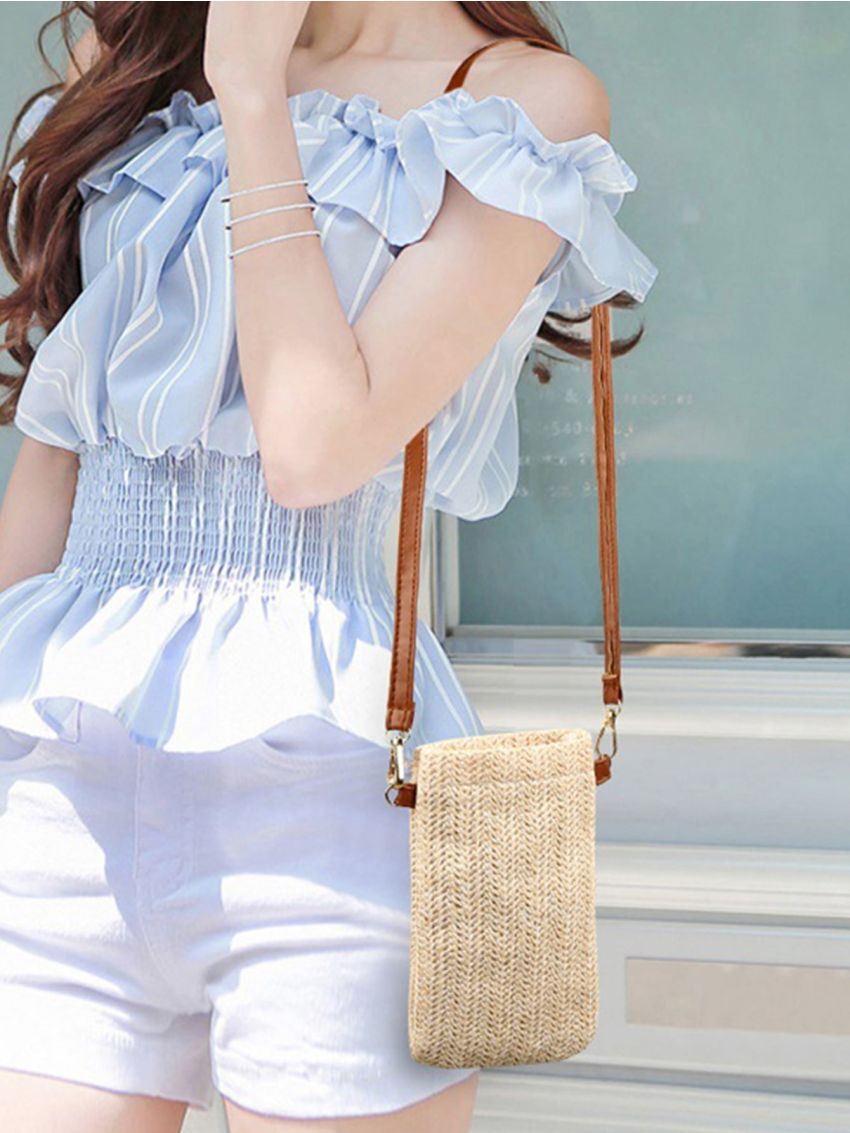 Minimalist Straw Bag