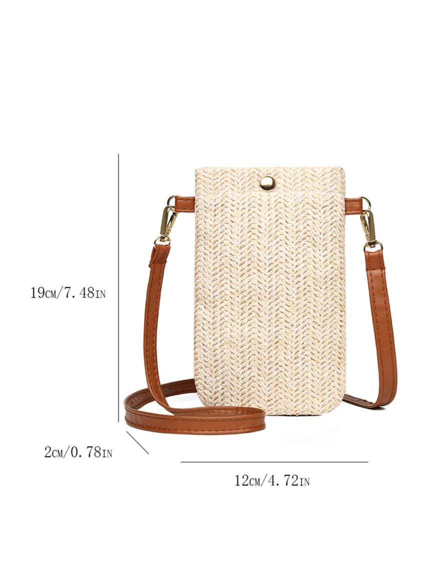 Minimalist Straw Bag