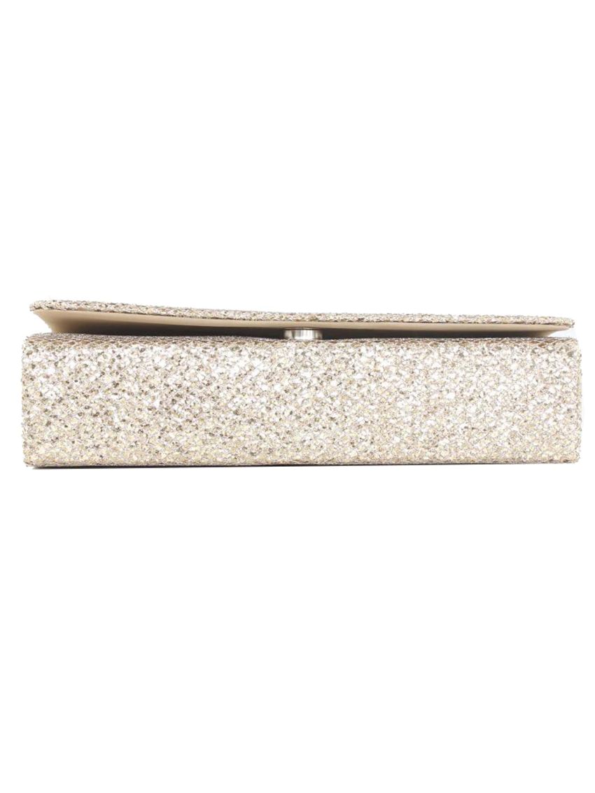 Glitter Flap Chain Square Bag
