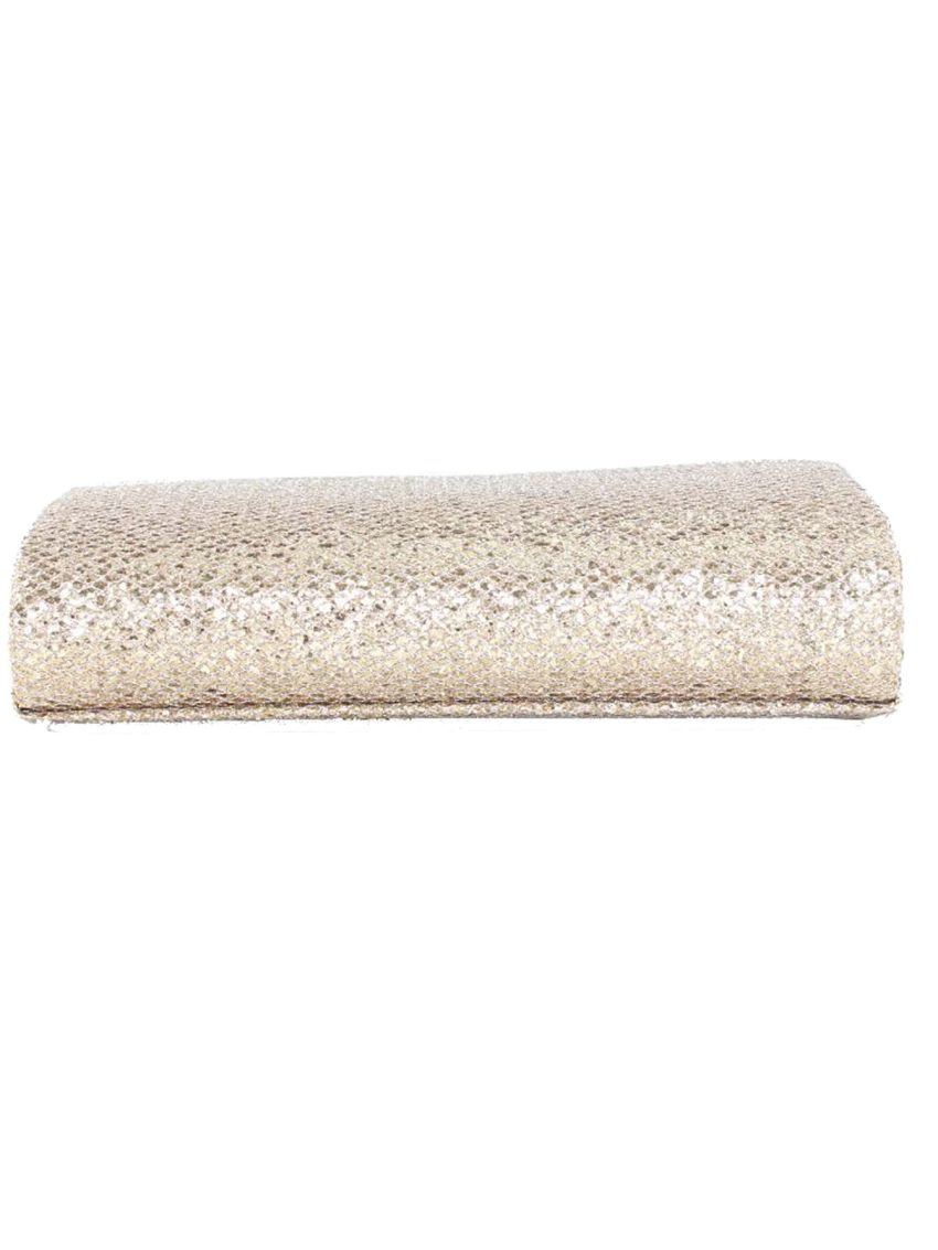 Glitter Flap Chain Square Bag