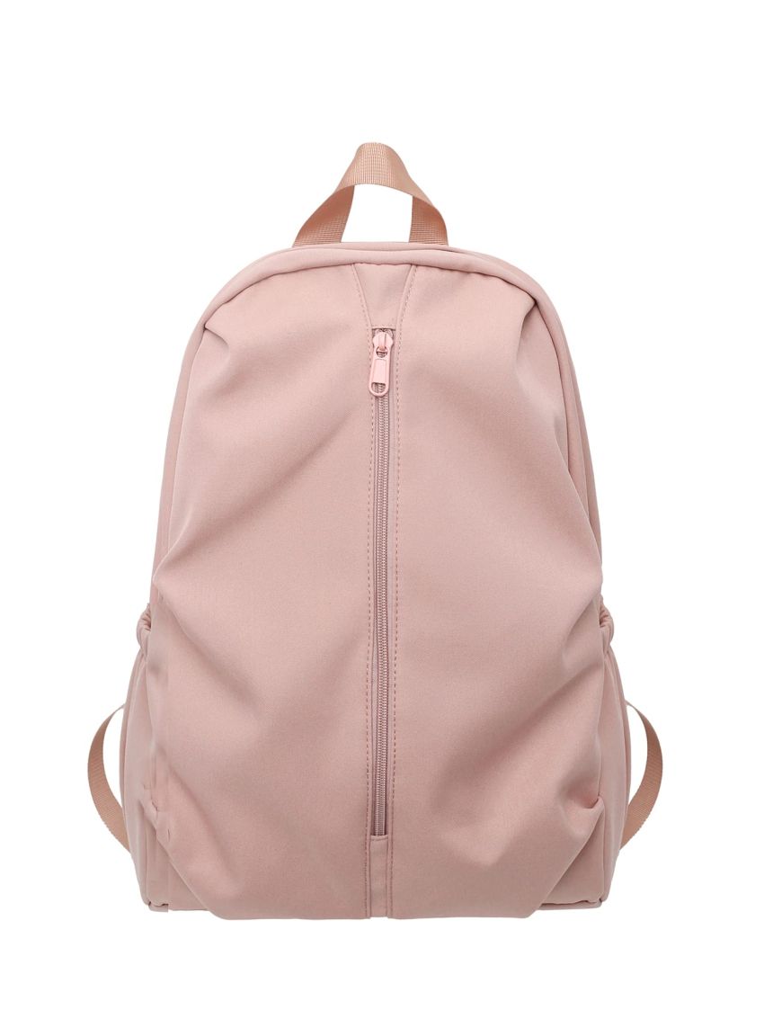 Minimalist Zip Front Backpack