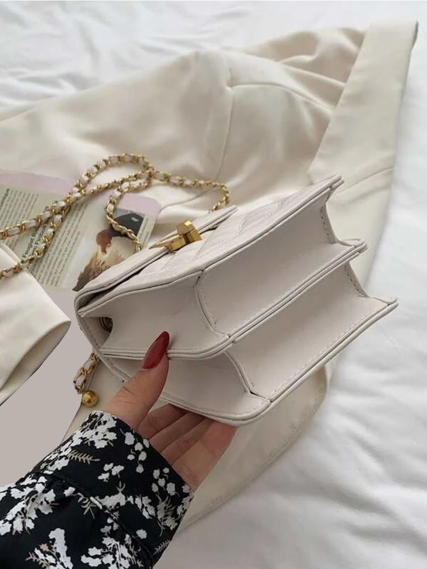 Quilted Flap Phone Wallet