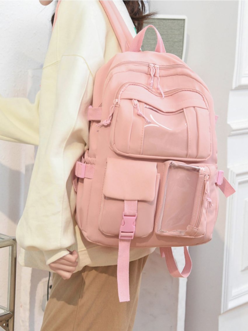 Pocket Front Functional Backpack