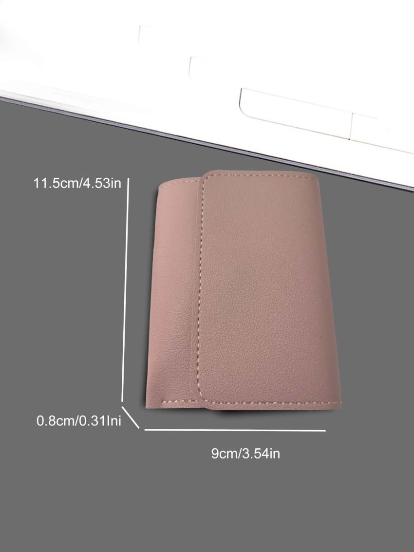 Litchi Embossed Small Wallet