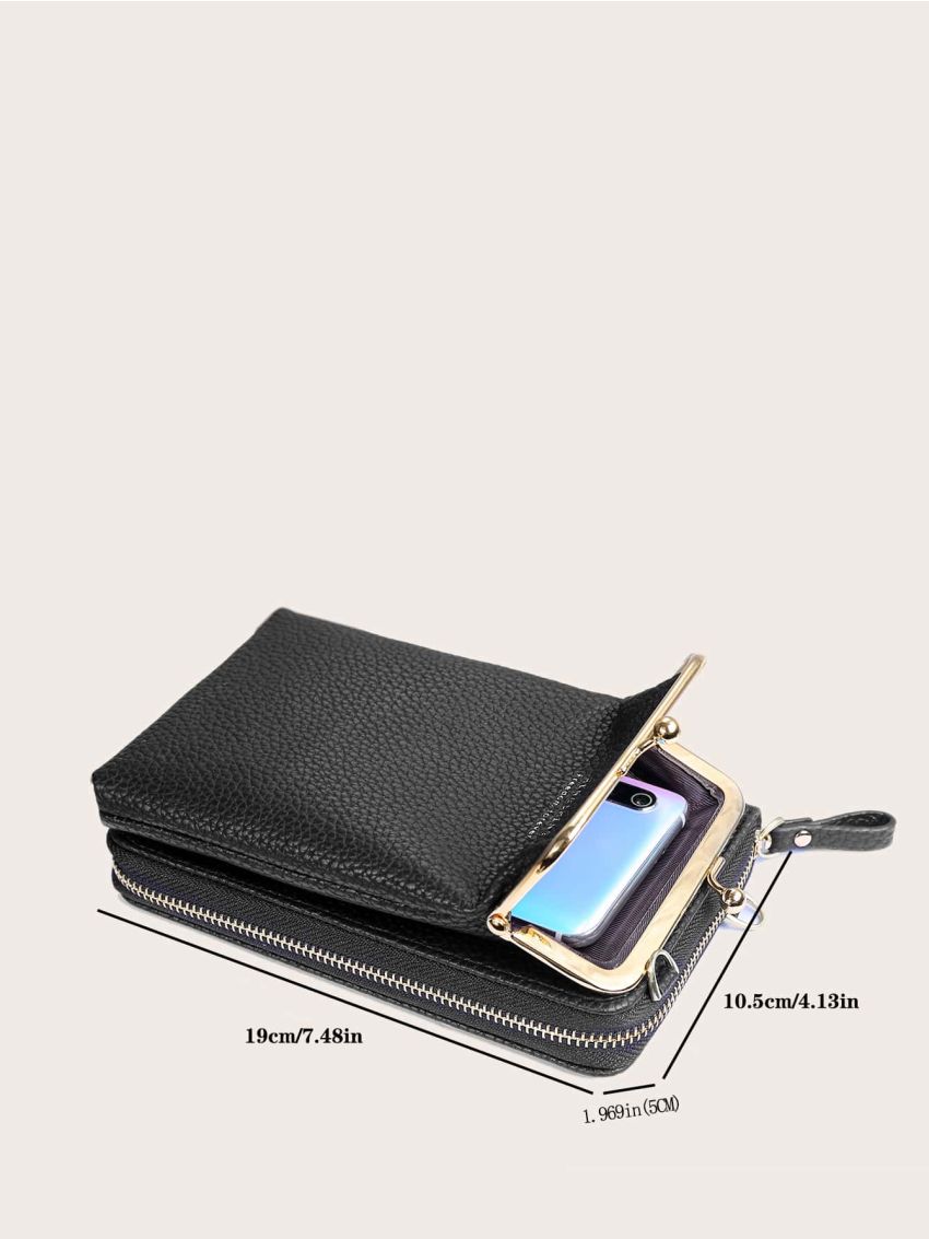 Mini Letter Graphic Phone Wallet