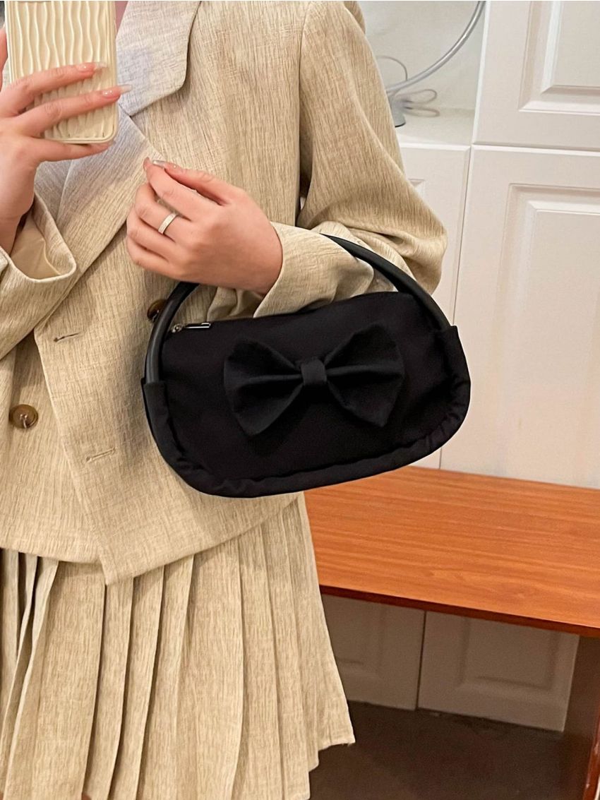 Bow Decor Novelty Bag