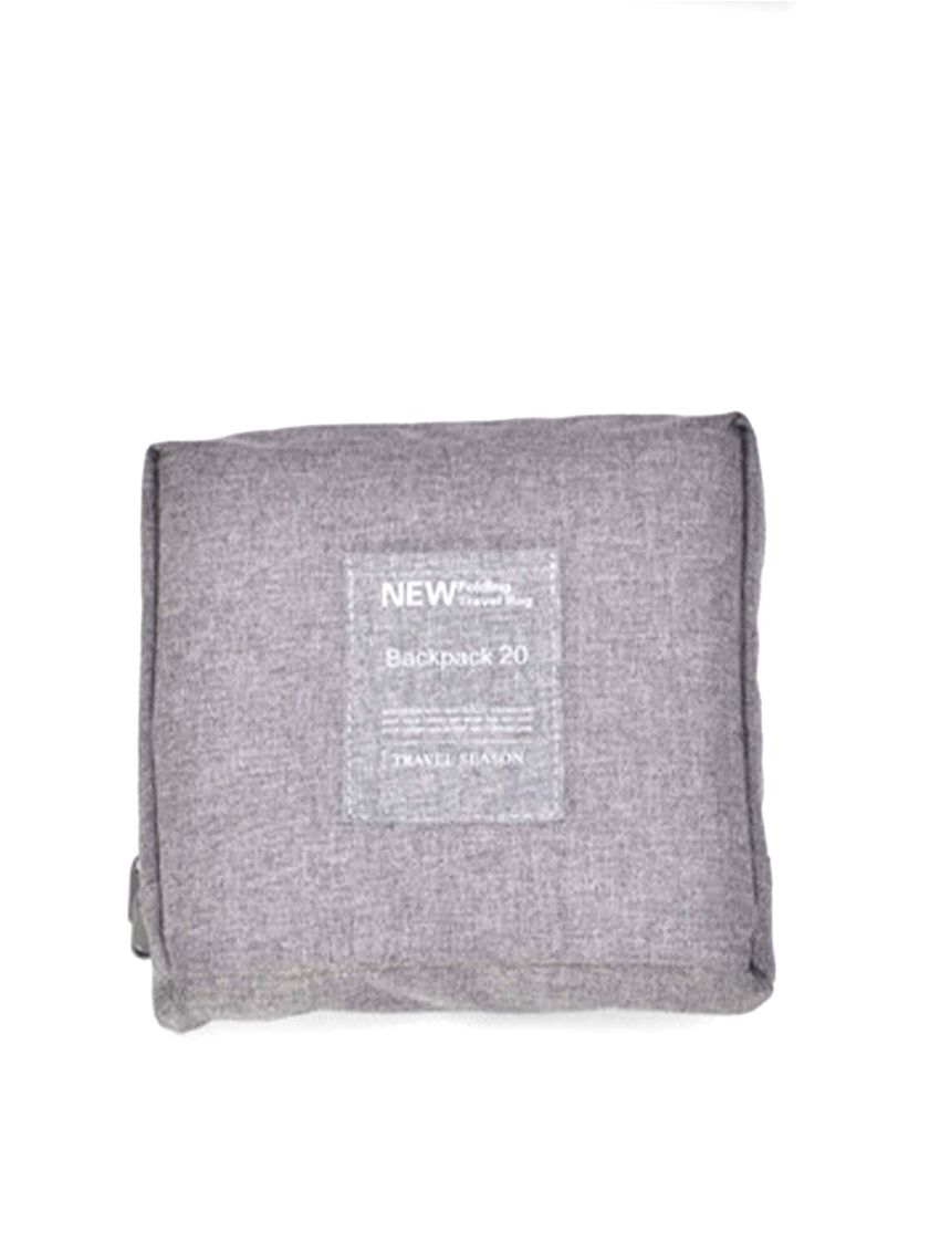 Letter Graphic Pocket Front Duffel Bag