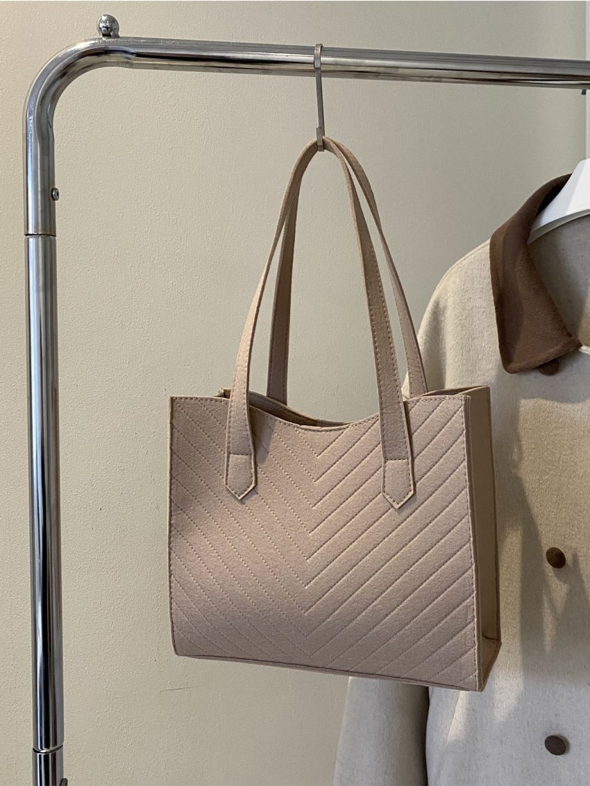 Chevron Detail Square Bag