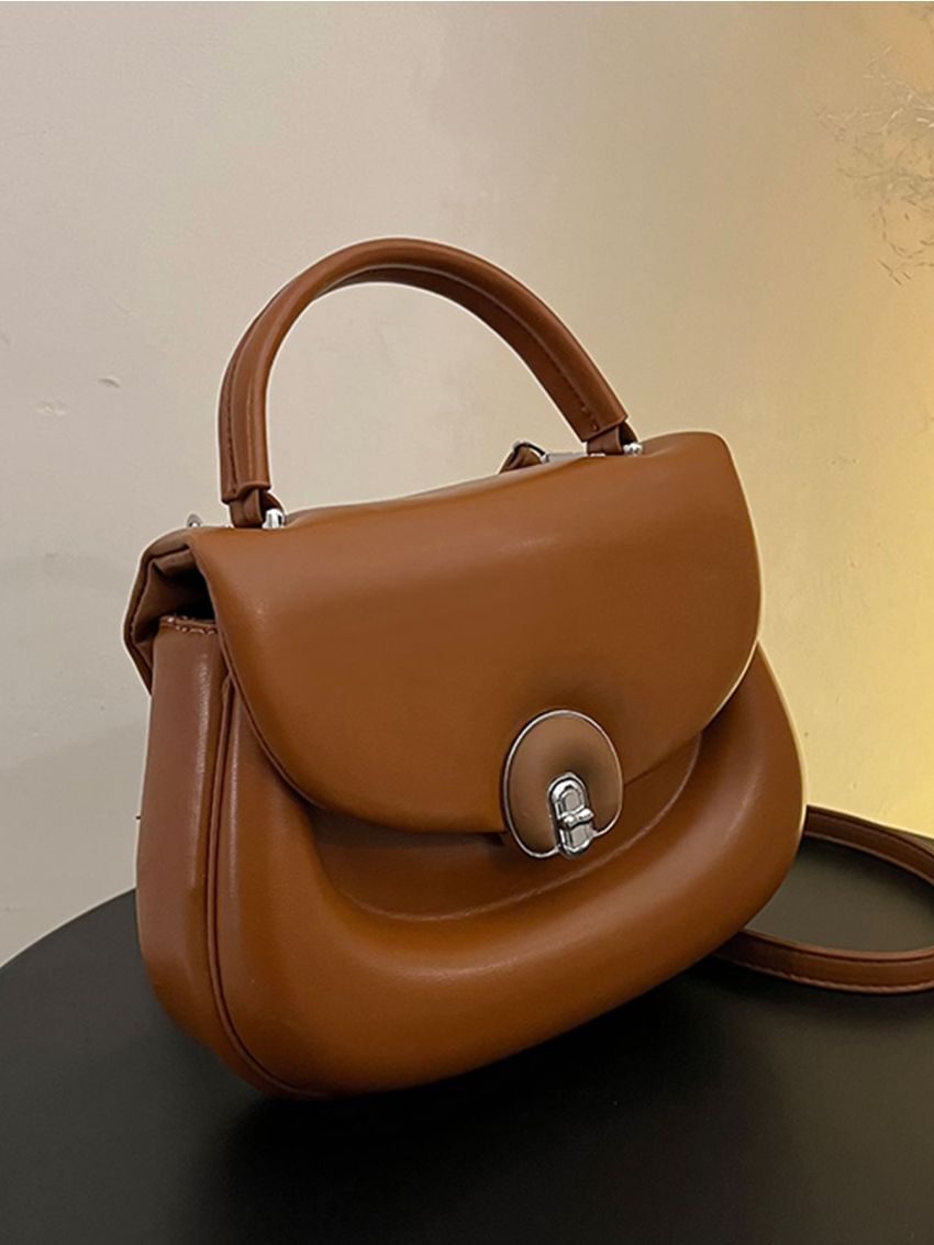 Minimalist Flap Saddle Bag