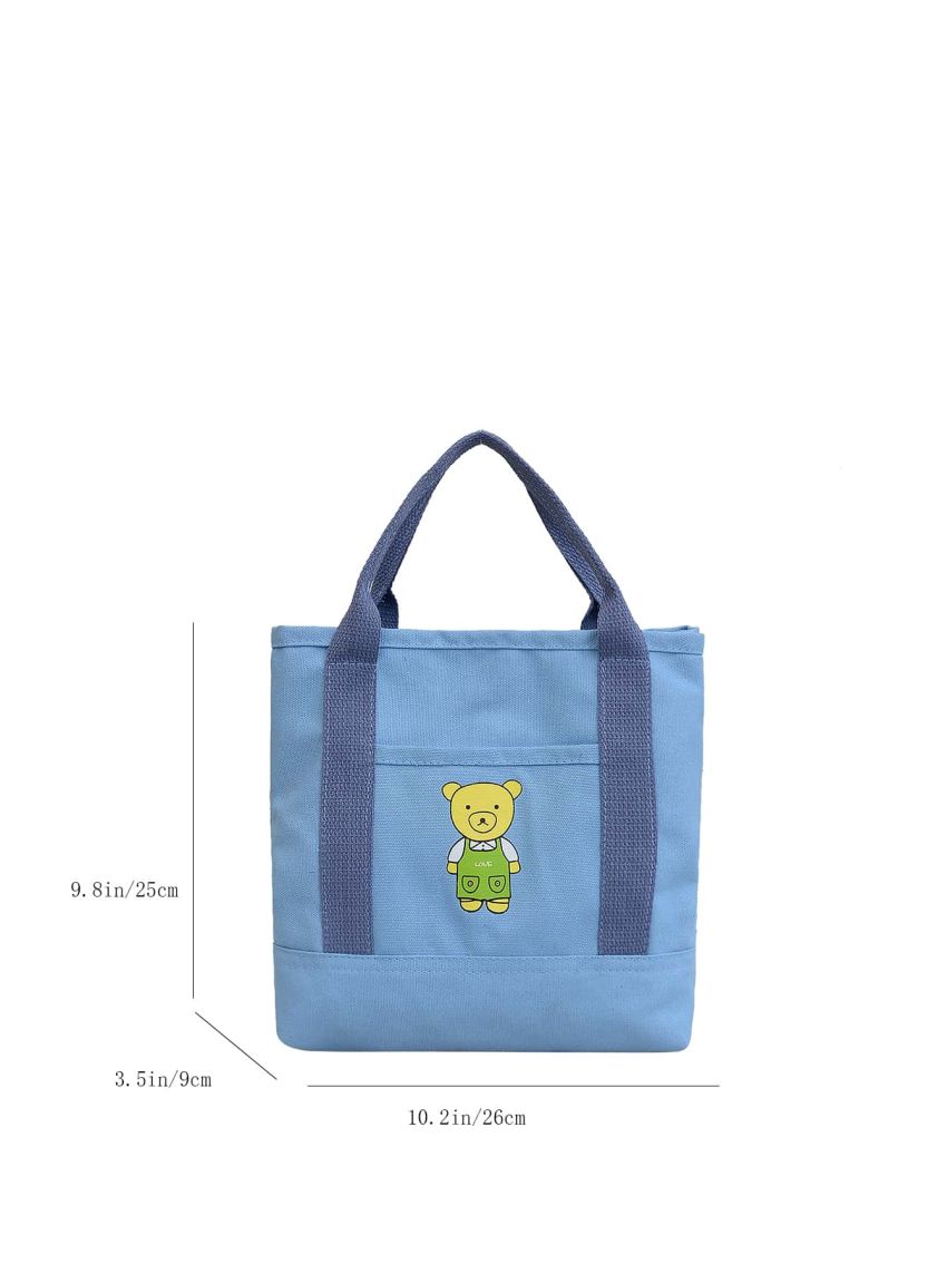 Cartoon Graphic Square Bag