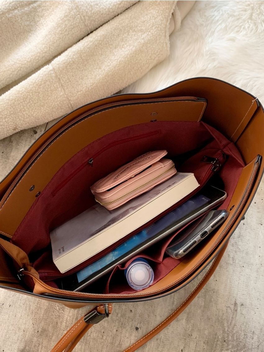 Minimalist Shoulder Tote Bag